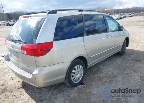 2005 Toyota Sienna Le z USA, uszkodzony, nr VIN 5TDZA23C45S377456